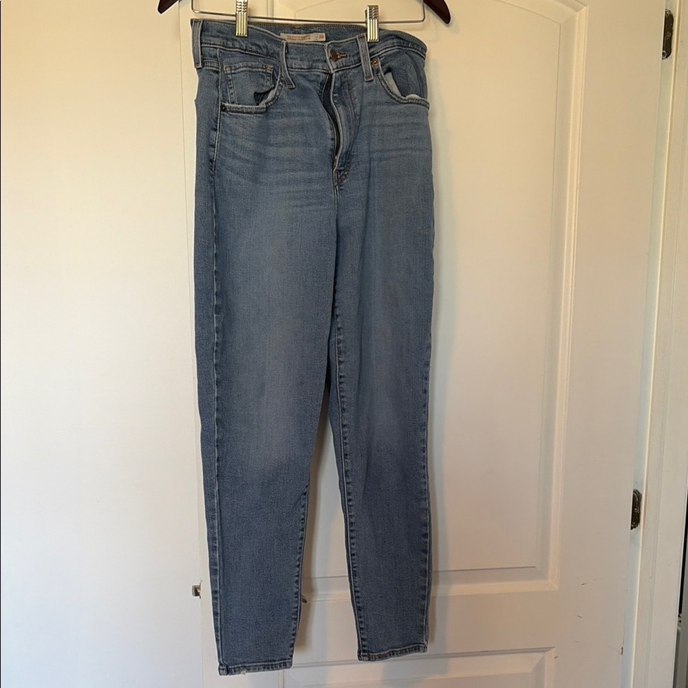 High-Rise Light Blue Women's Jeans
